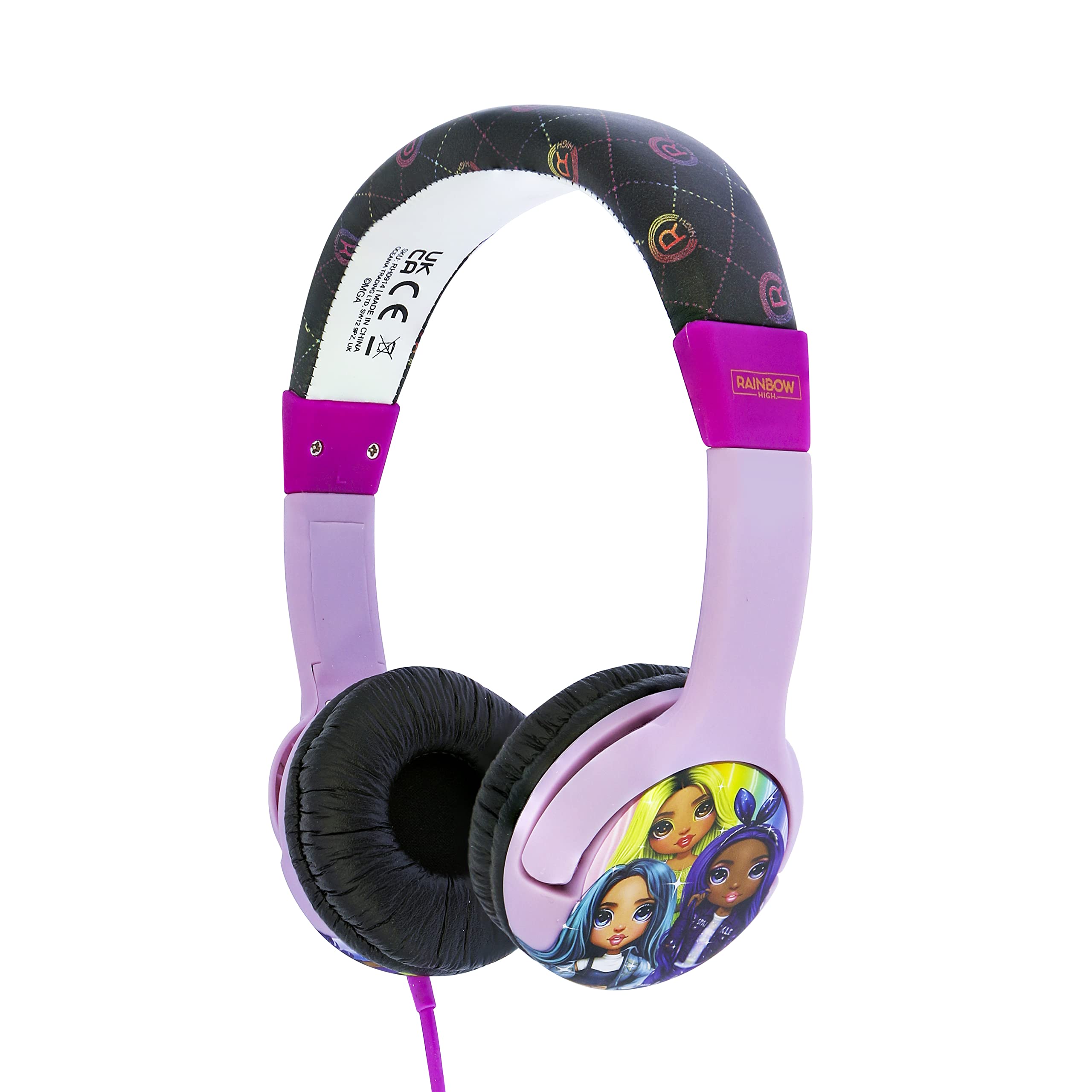 Otl - Junior Headphones - Rainbow High (Rh0914), Purple Otl - Junior Headphones - Rainbow High (Rh0914), Purple
